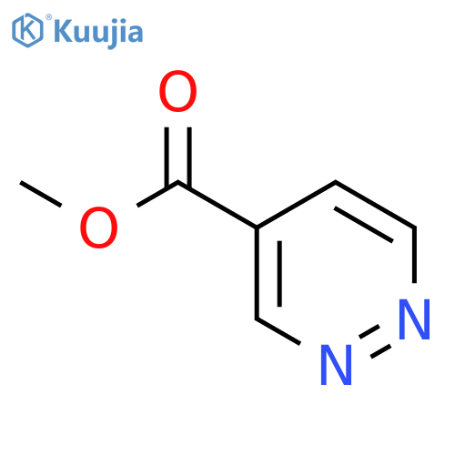 Methyl pyridazine-4-carboxylate structure