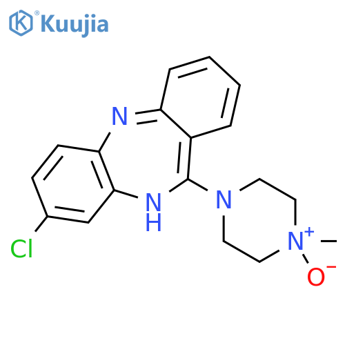 Clozapine N-oxide structure