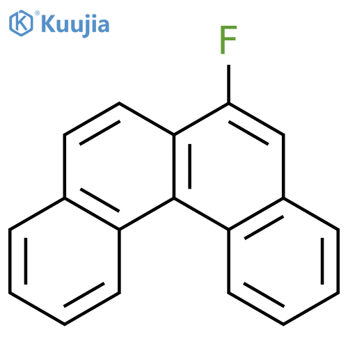 Benzo[c]phenanthrene,6-fluoro- structure