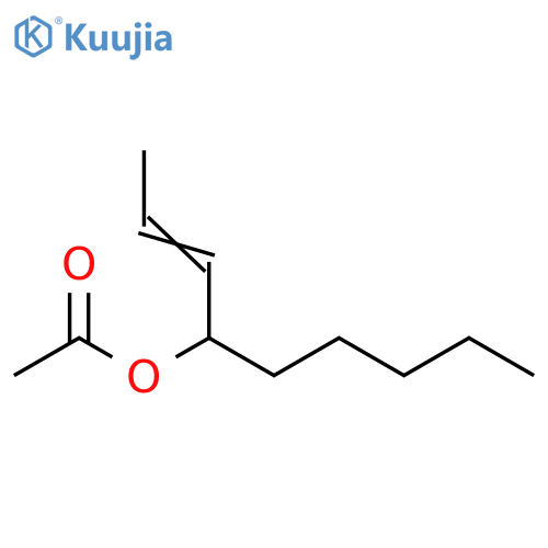 2-Nonen-4-ol, acetate structure