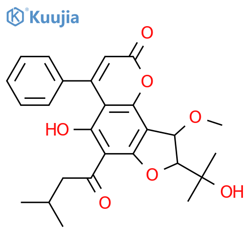 Mammea A/AA cyclo F; 9-Methoxy structure