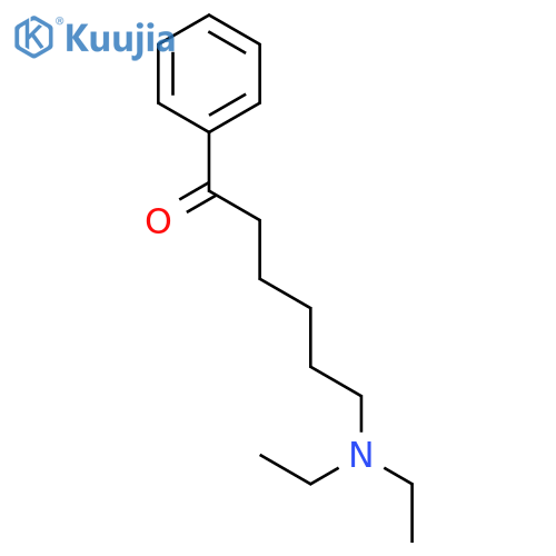 1-Hexanone, 6-(diethylamino)-1-phenyl- structure