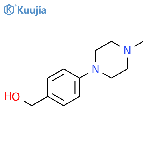 4-(4-Methylpiperazino)benzyl Alcohol structure