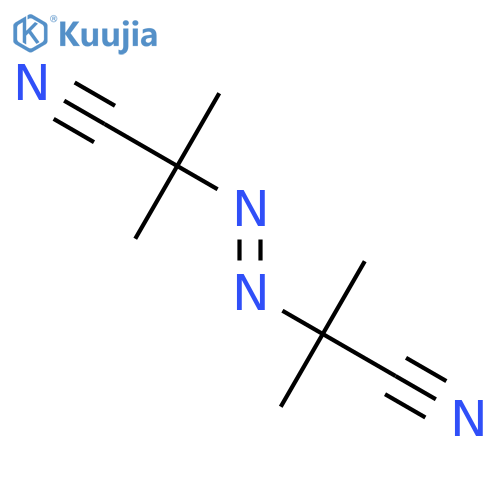 azobisisobutyronitrile structure
