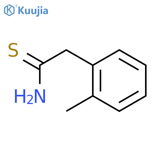 2-(2-methylphenyl)ethanethioamide structure
