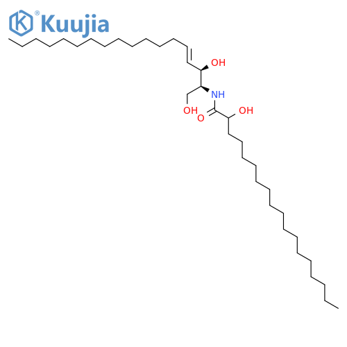 N-(2-Hydroxystearoyl) Sphingosine(Mixture of Diastereomers) structure