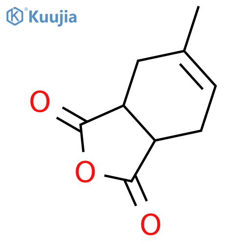 4-Methyl-4-cyclohexene-1,2-dicarboxylic anhydride structure