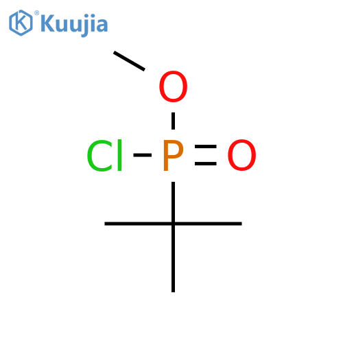 Phosphonochloridic acid, (1,1-dimethylethyl)-, methyl ester structure