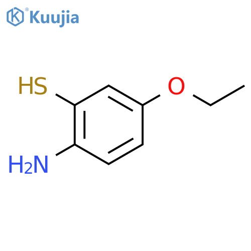 2-amino-5-ethoxybenzene-1-thiol structure