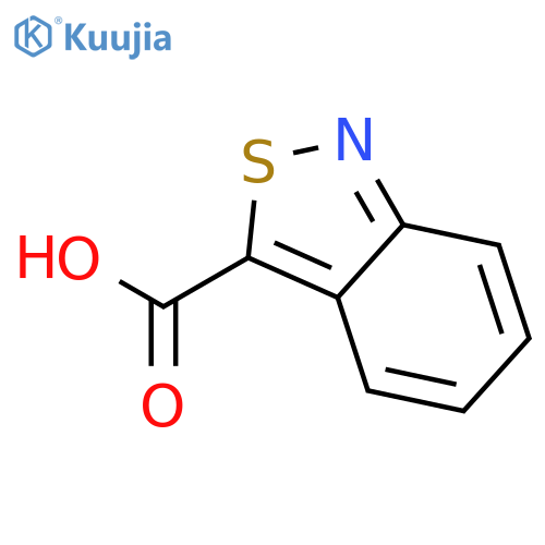 2,1-benzothiazole-3-carboxylic acid structure