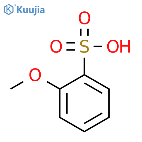 2-METHOXY-BENZENESULFONIC ACID structure