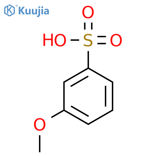3-METHOXY-BENZENESULFONIC ACID structure