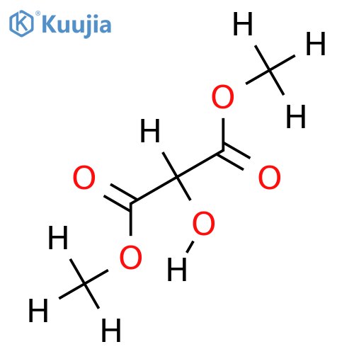 Dimethyl 2-hydroxymalonate structure