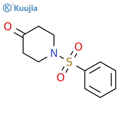 4-Piperidinone, 1-(phenylsulfonyl)- structure