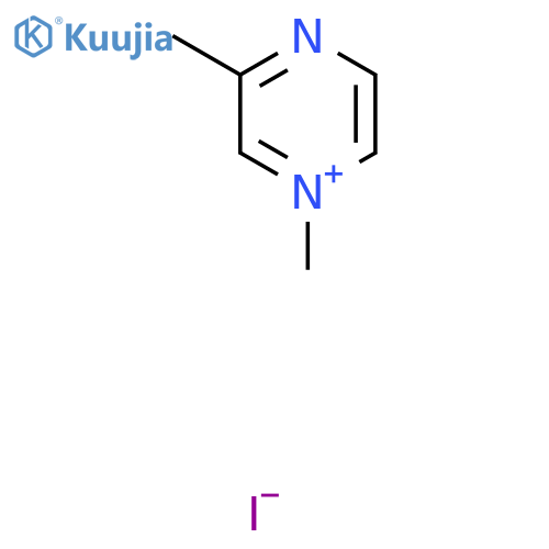 1,3-Dimethylpyrazin-1-ium iodide structure