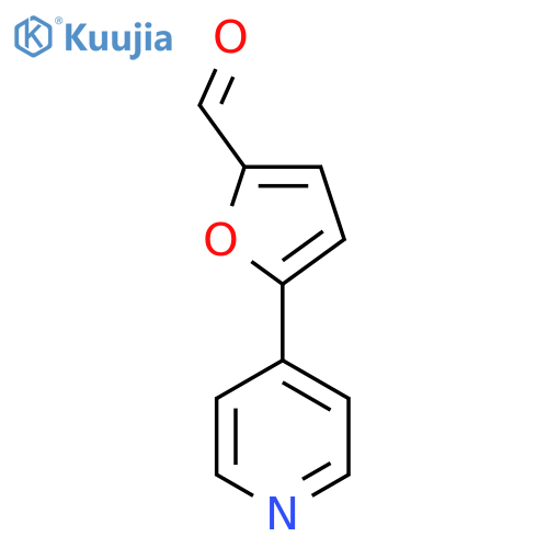 5-(Pyridin-4-yl)furan-2-carbaldehyde structure