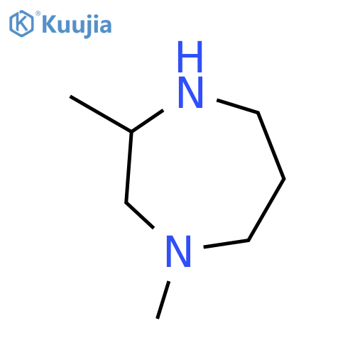 1,3-dimethyl-1,4-diazepane dihydrochloride structure