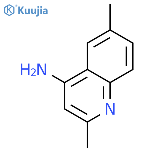 4-Amino-2,6-dimethylquinoline structure