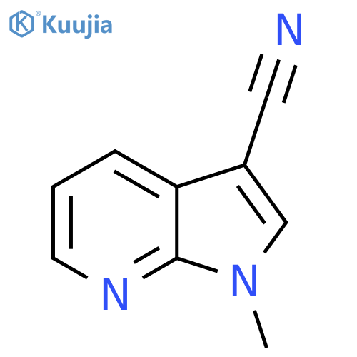 1-Methyl-1H-pyrrolo[2,3-b]pyridine-3-carbonitrile structure