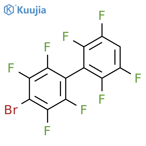 1,1'-Biphenyl, 4-bromo-2,2',3,3',5,5',6,6'-octafluoro- structure