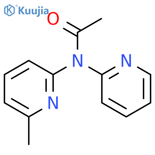 N-(6-Methylpyridin-2-yl)-N-(pyridin-2-yl)acetamide structure