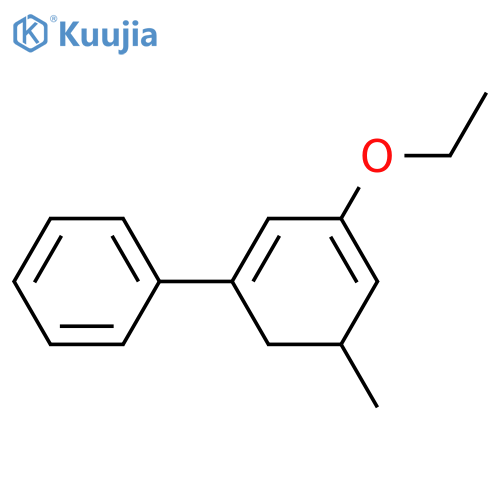 Benzene,(3-ethoxy-5-methyl-1,3-cyclohexadien-1-yl)- structure