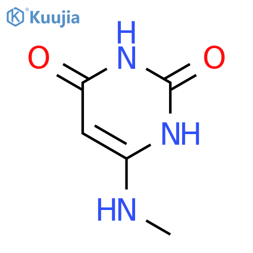 6-Methylaminouracil structure