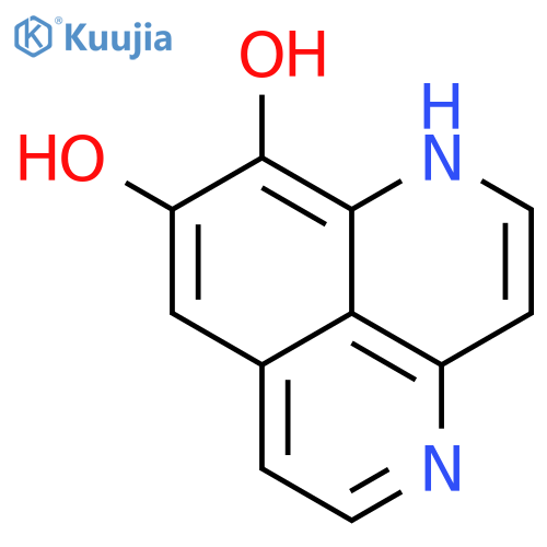 1H-Benzo[de][1,6]naphthyridine-8,9-diol (9CI) structure