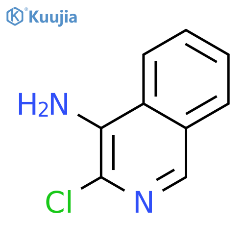 3-Chloro-4-isoquinolinamine structure