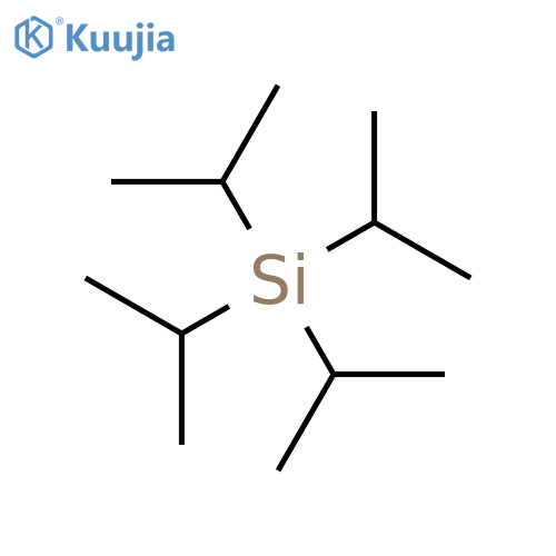 Tetraisopropylsilane structure