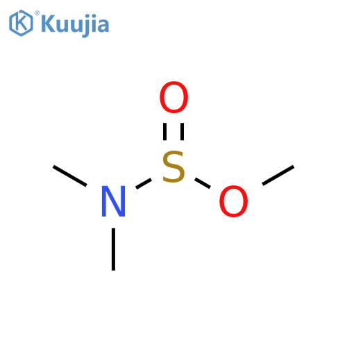 AMIDOSULFUROUS ACID, DIMETHYL-, METHYL ESTER structure