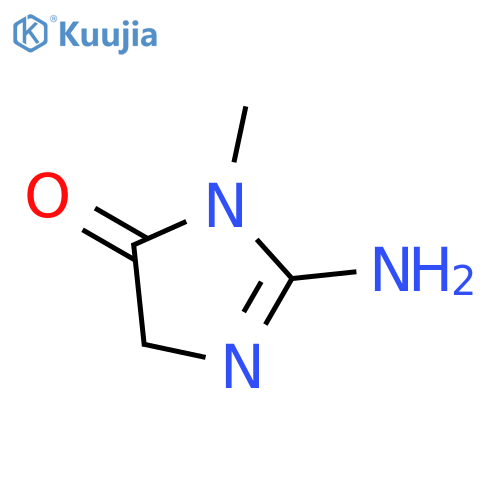 2-amino-1-methyl-4,5-dihydro-1H-imidazol-5-one structure