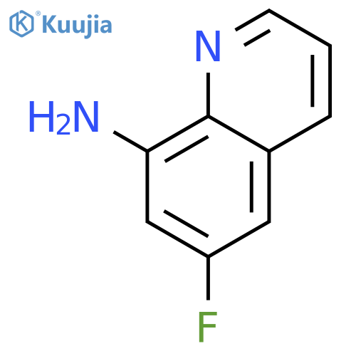 6-Fluoro-8-quinolinamine structure