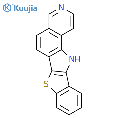 12H-[1]Benzothieno[2',3':4,5]pyrrolo[2,3-f]isoquinoline structure