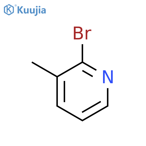 2-Bromo-3-methylpyridine structure