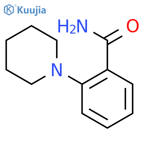 2-piperidinobenzamide structure