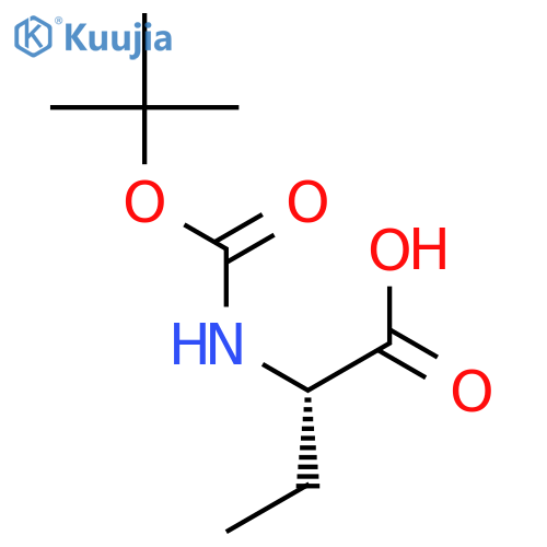Boc-L-2-aminobutanoic acid structure