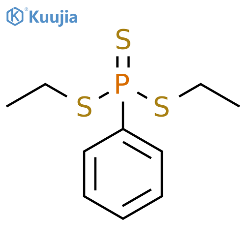 Phosphonotrithioic acid, phenyl-, diethyl ester structure