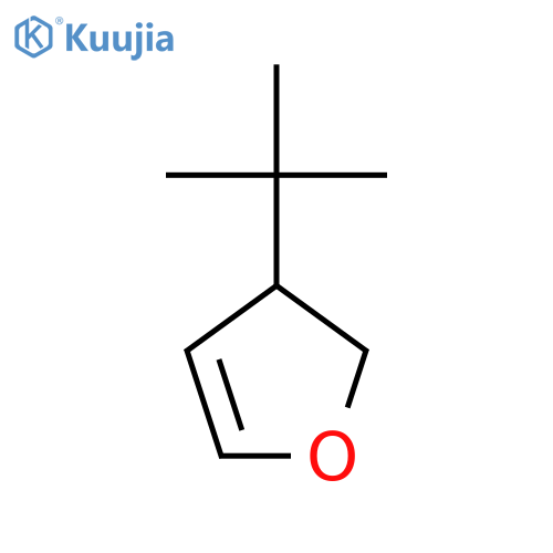 3-Tert-Butyl-2,3-dihydrofuran structure