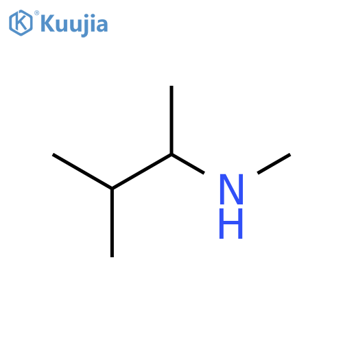 Methyl(3-methylbutan-2-yl)amine structure