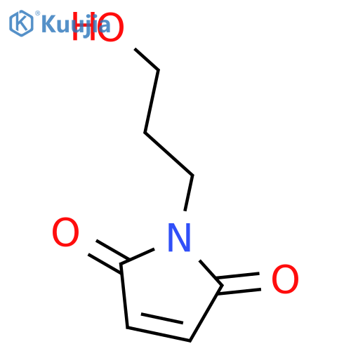 N-(3-HYDROXYPROPYL)MALEIMIDE structure