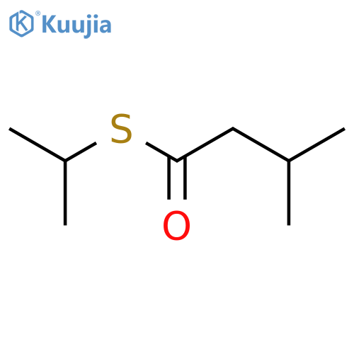 Butanethioic acid,3-methyl-, S-(1-methylethyl) ester structure