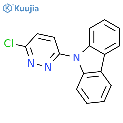 9-(6-Chloropyridazin-3-YL)-9H-carbazole structure