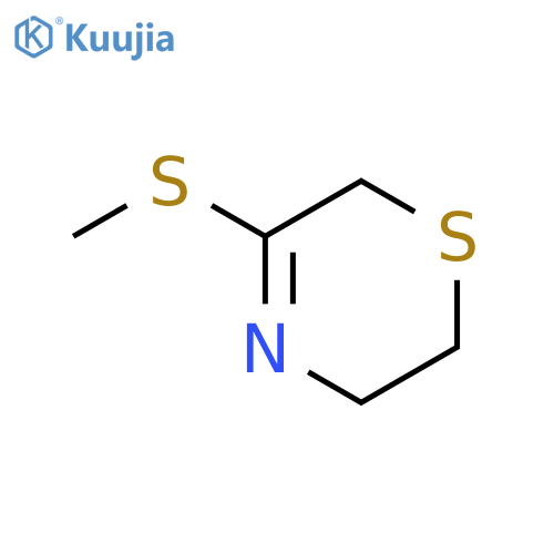 5-(Methylthio)-3,6-dihydro-2H-1,4-thiazine structure