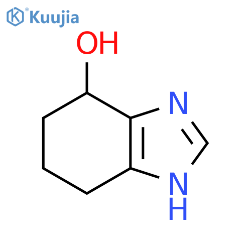 4,5,6,7-tetrahydro-1H-1,3-benzodiazol-4-ol structure