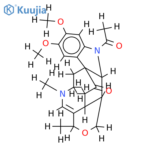 (19R)-1-acetyl-17,19-epoxy-10,11-dimethoxy-4-methyl-3,4-seco-cur-20-en-3-one structure