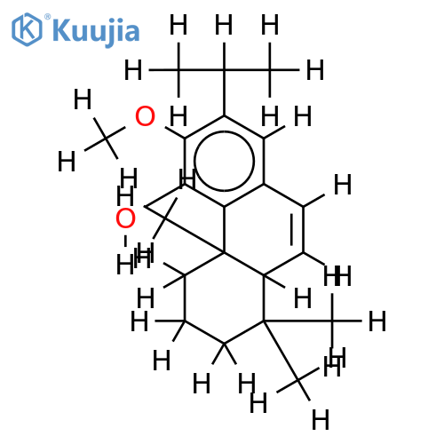 12-Methoxy-6,8,11,13-abietatetraen-11-ol structure