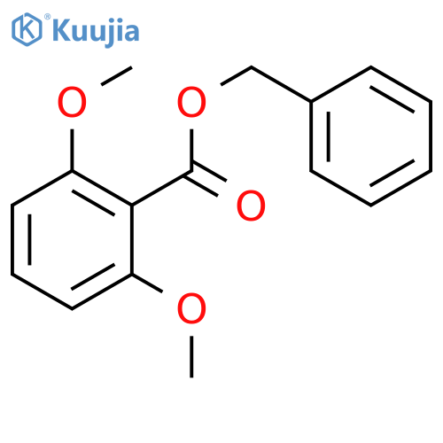 Benzyl 2,6-dimethoxybenzoate structure