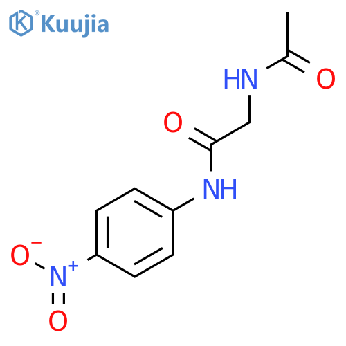 Acetamide, 2-(acetylamino)-N-(4-nitrophenyl)- structure