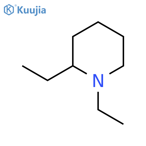 1,2-Diethylpiperidine structure